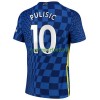 Maillot de Supporter Chelsea Christian Pulisic 10 Domicile 2021-22 Pour Homme